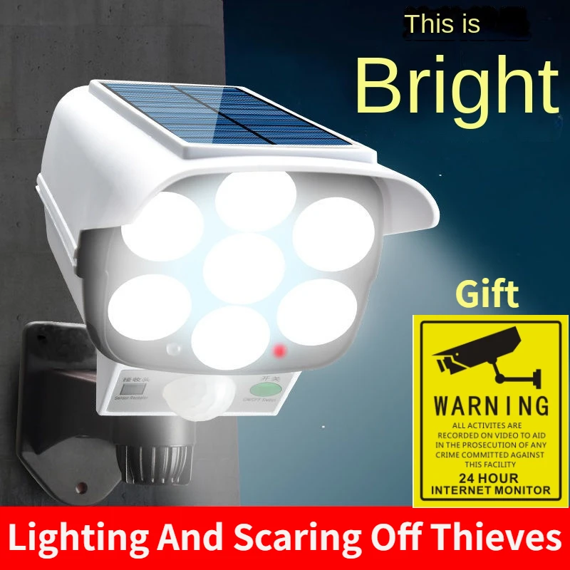 Home Security News - Outdoor Solar Light Motion Sensor Security