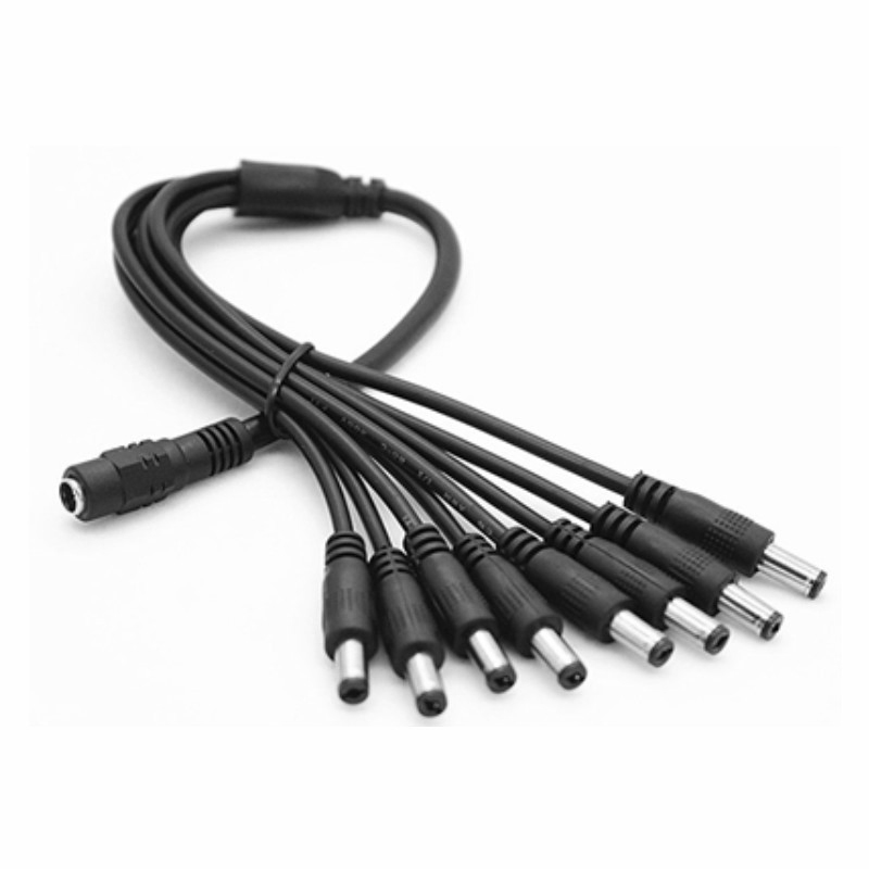 5.5 x 2.1mm 1 Female to 2 4 8  - Home Security News review and price