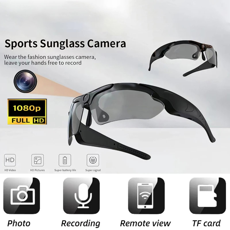 1080P HD Camera Smart Glasses  - Home Security With Camera review and price
