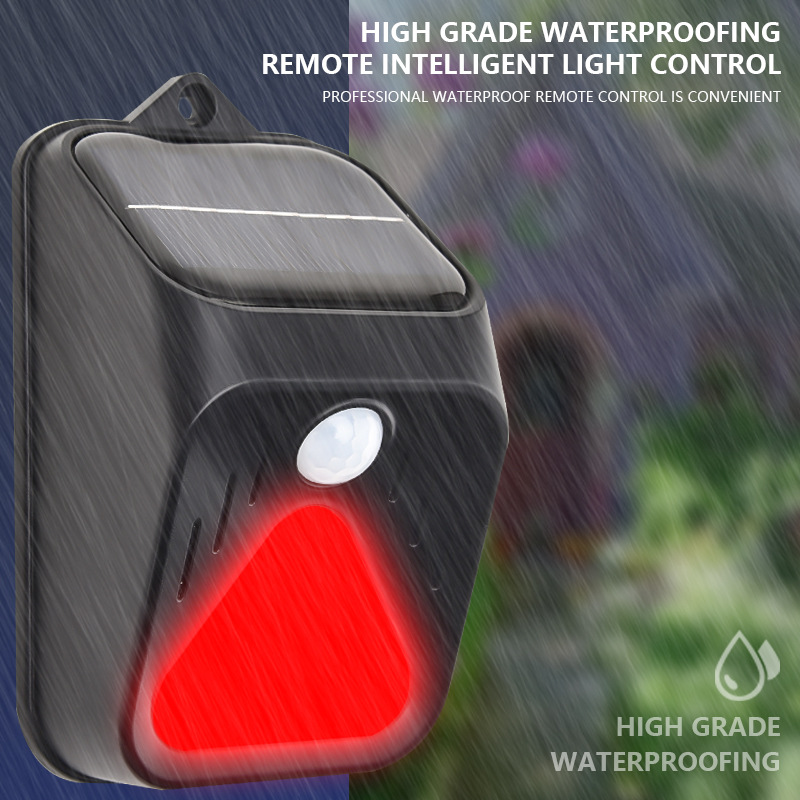 Solar Powered Waterproof Alarm - Home Security Yard Sensors review and price