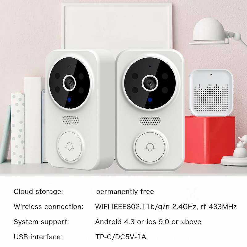 Tuya WIFI Doorbell Smart Home  - Home Security Wireless Camera review and price