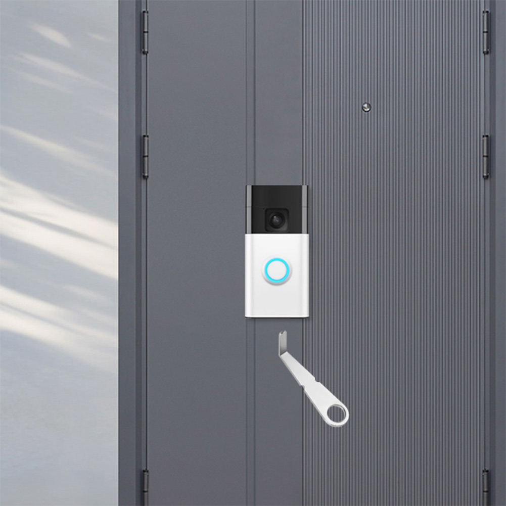 Silver Video Doorbell Key For  - Home Security News review and price