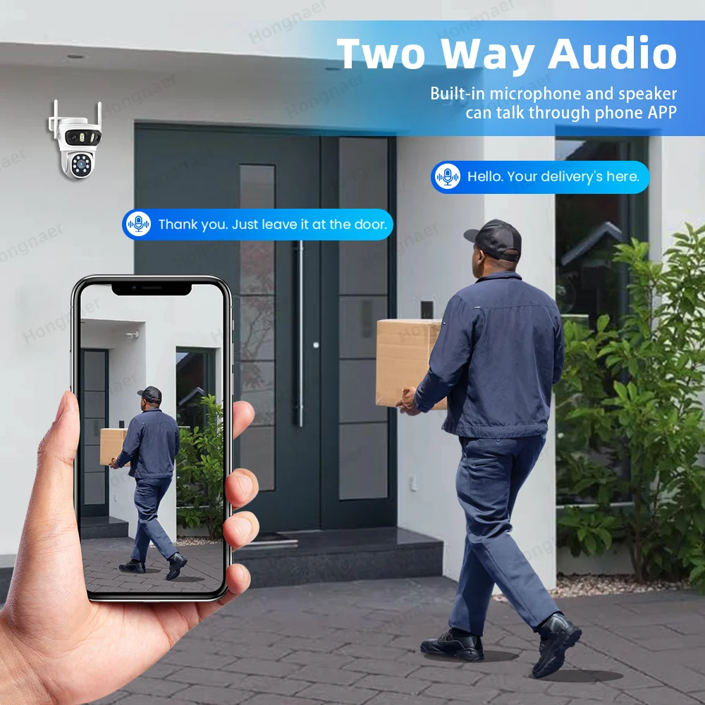 2026 Hongnaer 6MP 4CH 3 Lens 2 - Home Security With Camera review and price