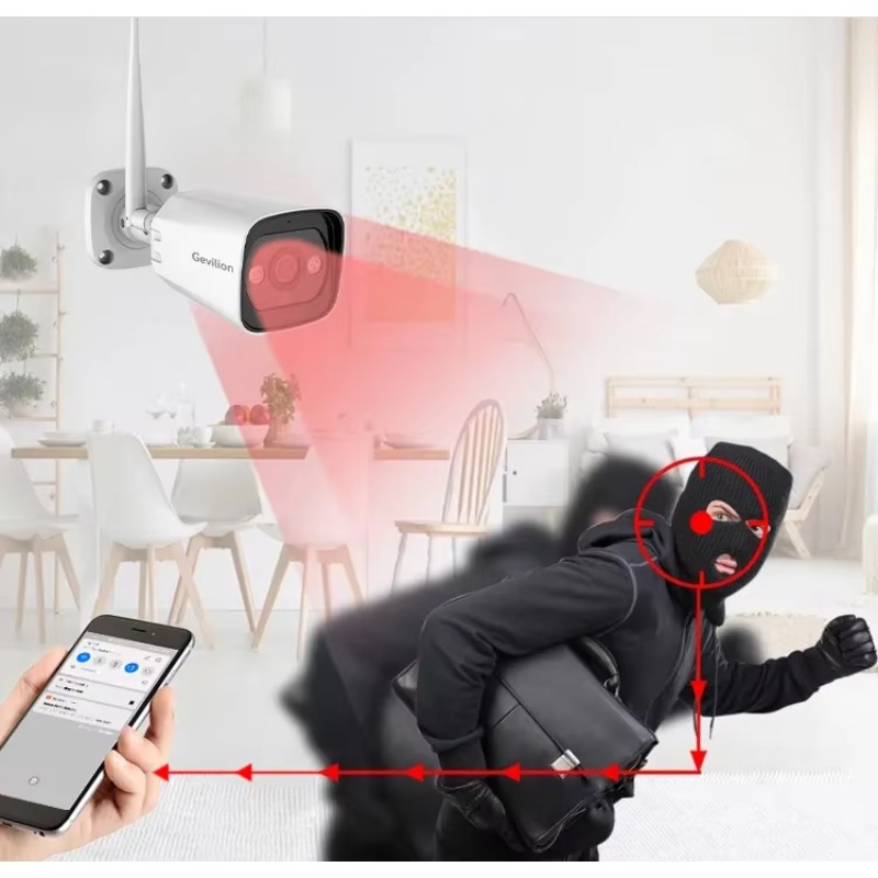 High Tech 3mp 2ch 4ch 8ch 4 Ch - Home Security With Camera review and price