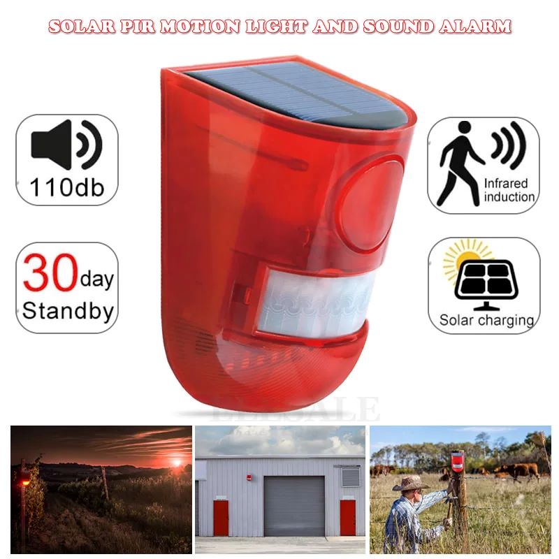 Waterproof Solar Powered Alarm - Home Security News review and price