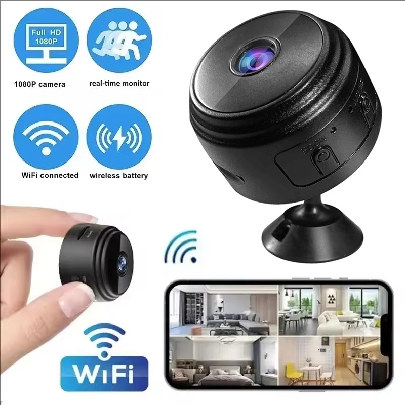 A9 Mini Cameras 1080P WiFi Sma - Home Security Wireless Camera review and price