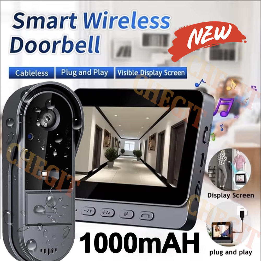 Wireless Wifi Doorbell Camera  - Home Security News review and price