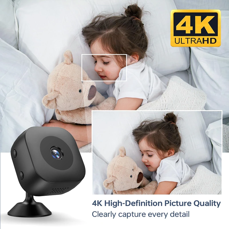4K HD Security Camera WiFi Wir - Home Security News review and price