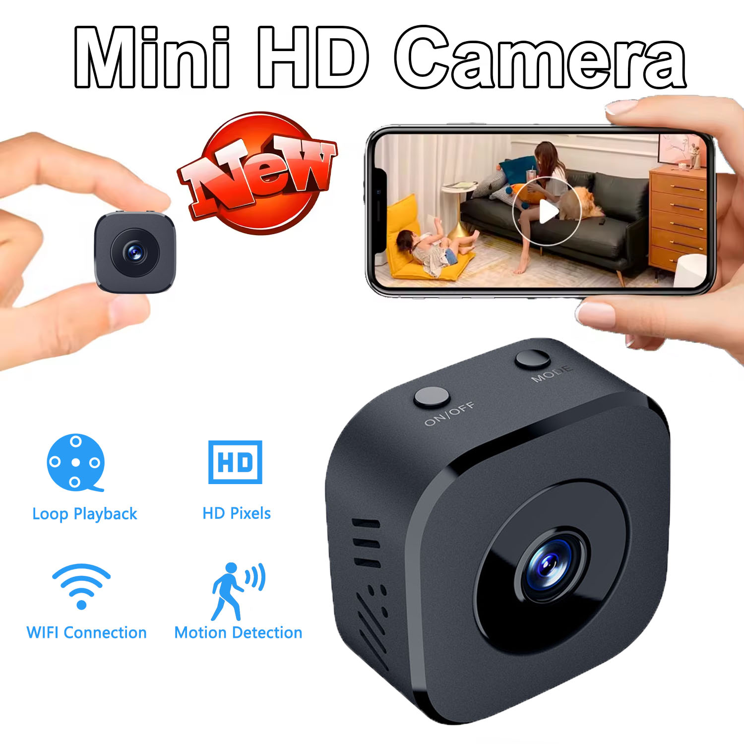 Security Camera 4K Mini Full C - Home Security News review and price