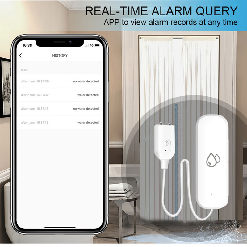Tuya WiFi Water Leakage Alarm  - Home Security Monitoring review and price