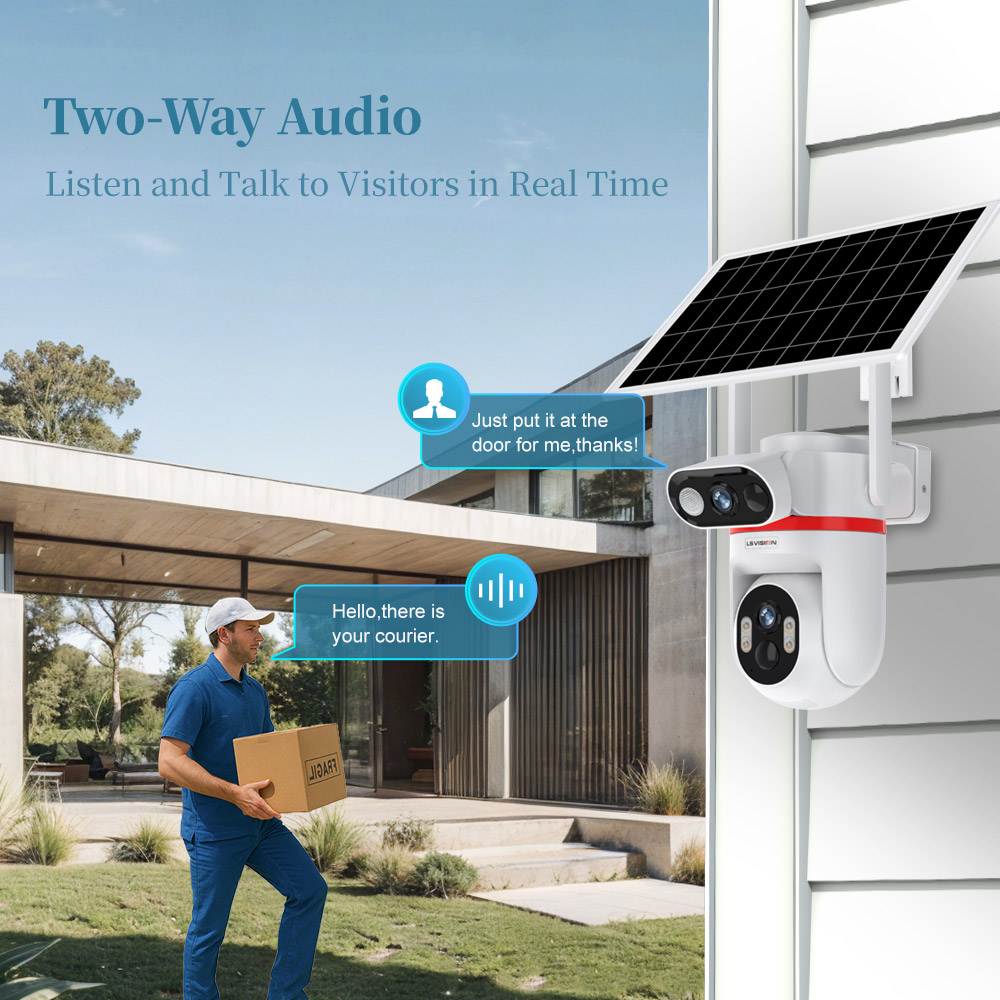 LS VISION Solar Security Camer - Home Zone Security Camera review and price