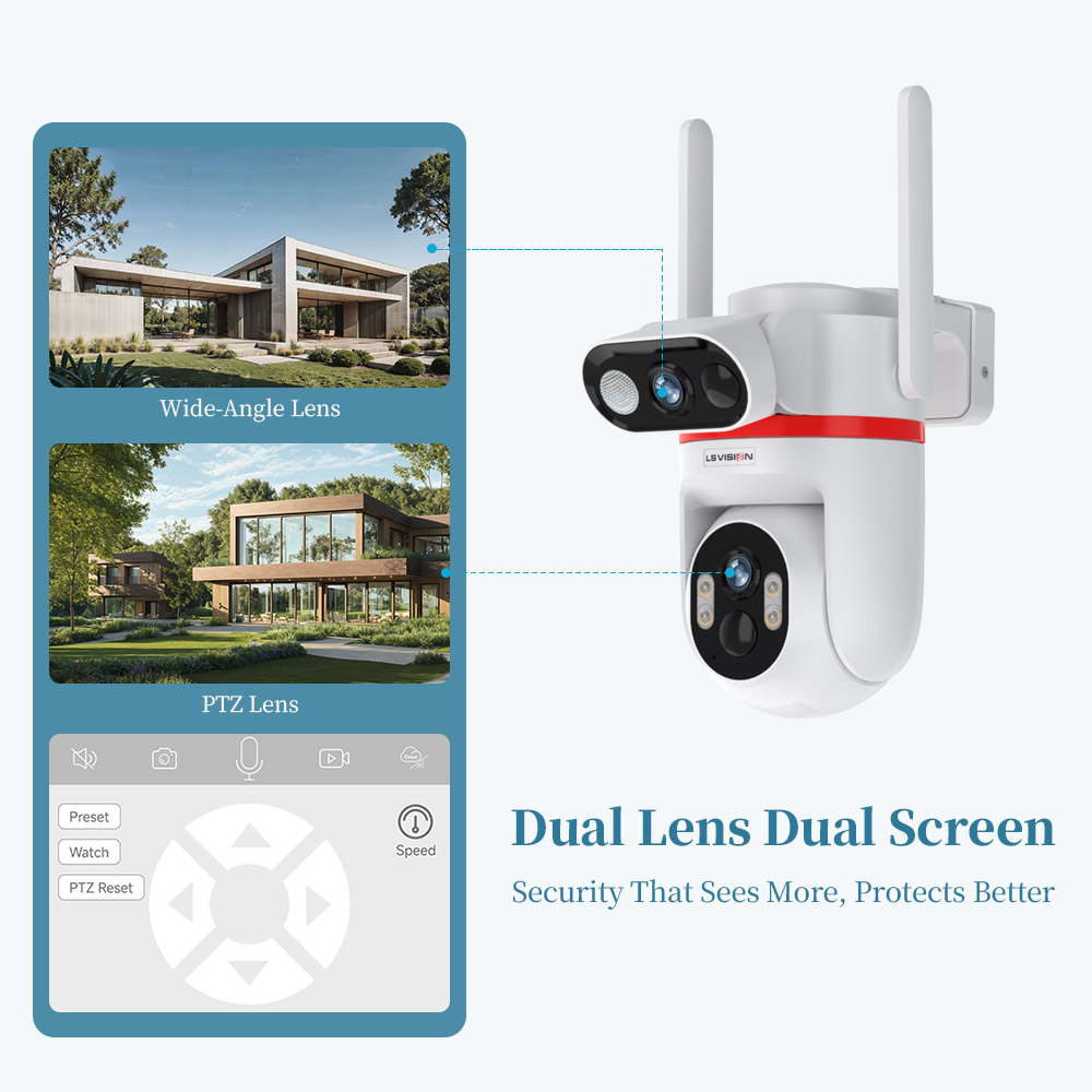 LS VISION Solar Security Camer - Home Zone Security Camera review and price