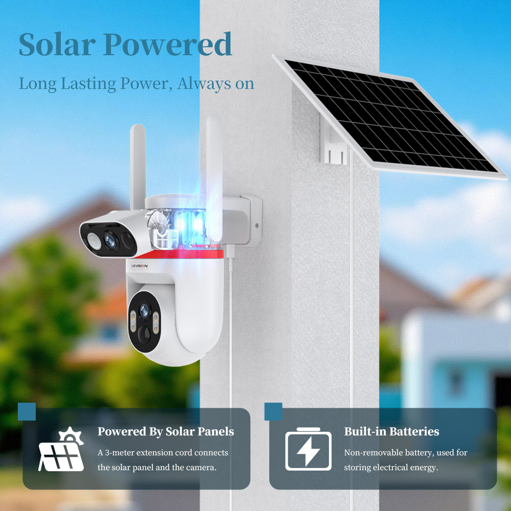 LS VISION Solar Security Camer - Home Zone Security Camera review and price