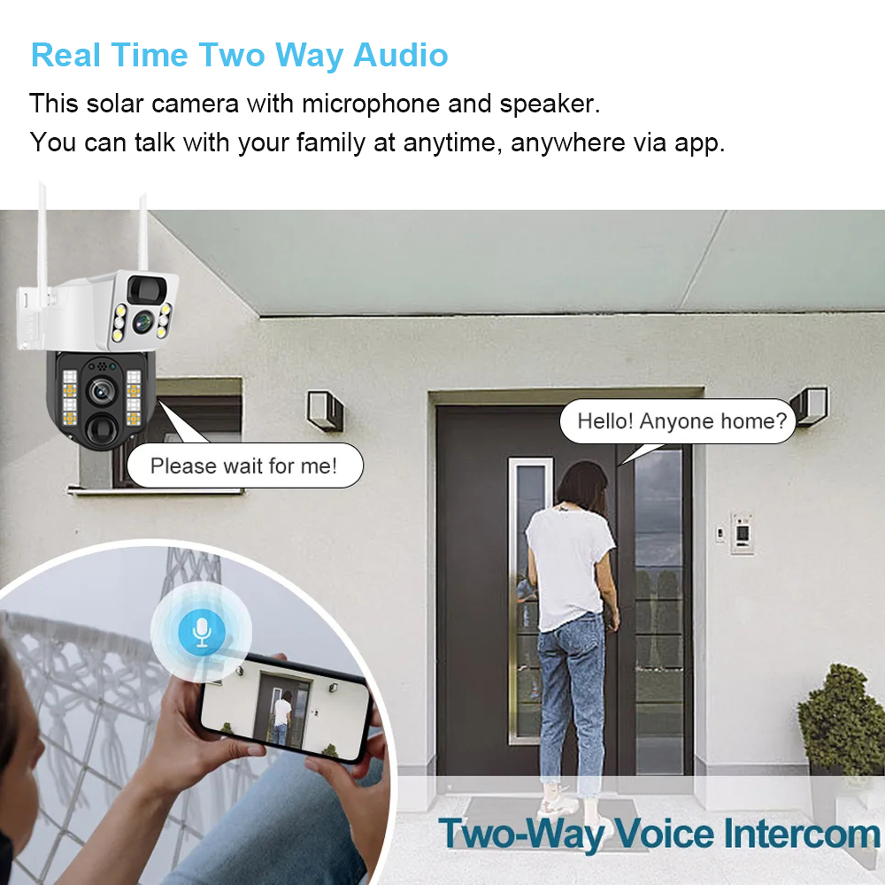 WiFi/4G Solar Camera IP CCTV S - Home Security News review and price