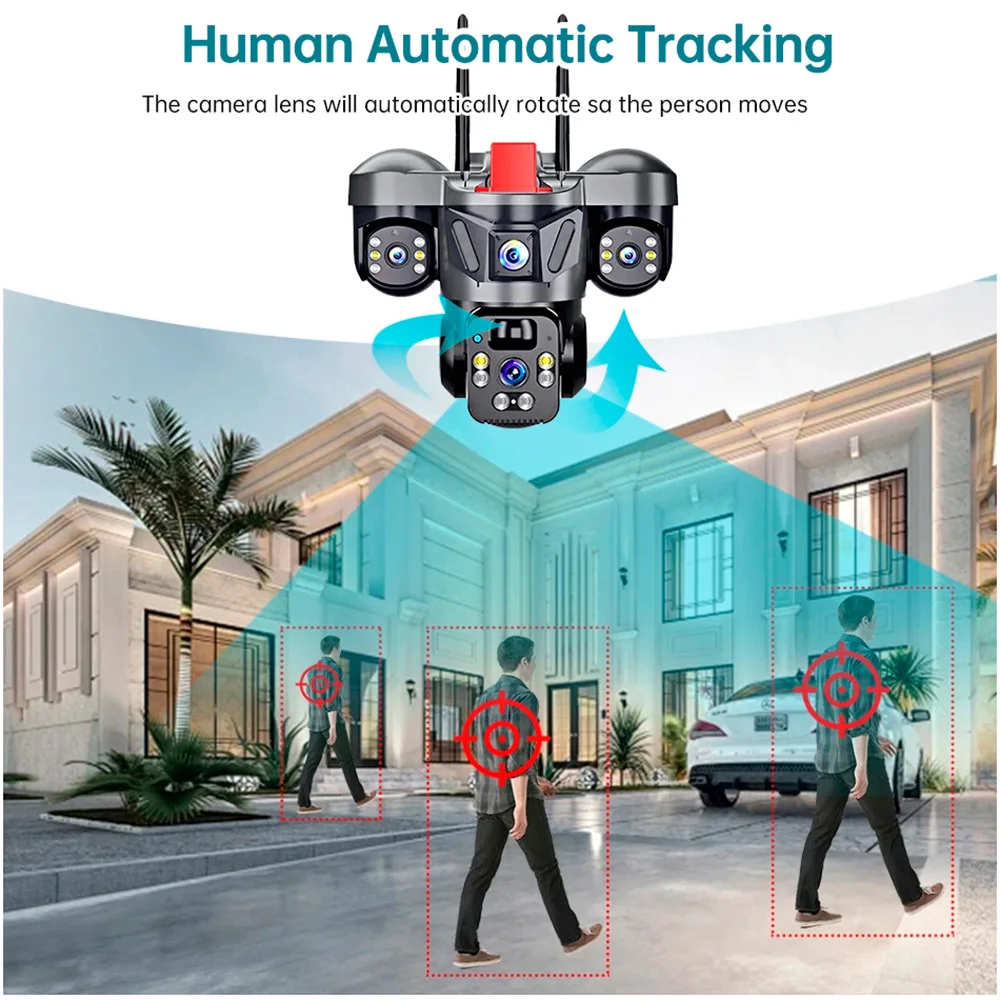 KERUI V380 Pro Outdoor PTZ 6MP - Home Security News review and price