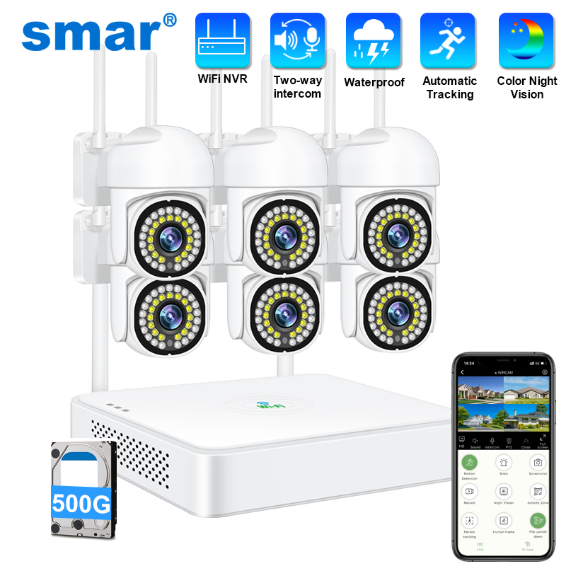 Smar 3MP Wireless CCTV Securit - Home Security News review and price