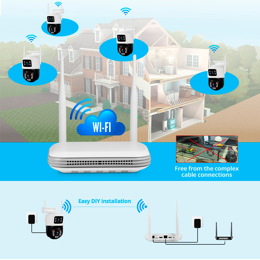 KERUI 2K 4MP Outdoor Full HD S - Home Security Monitoring review and price